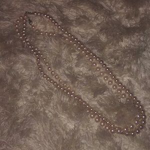 pearl necklaces
